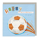 Card Football Happy Birthday